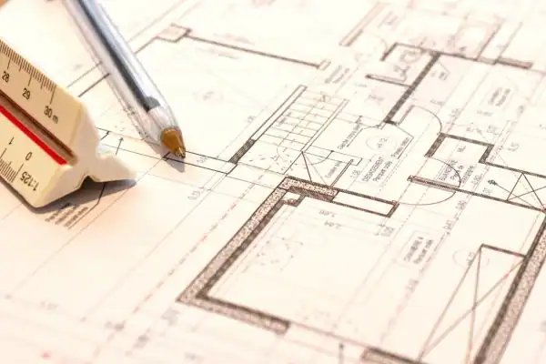 Image of architect Birmingham drawings