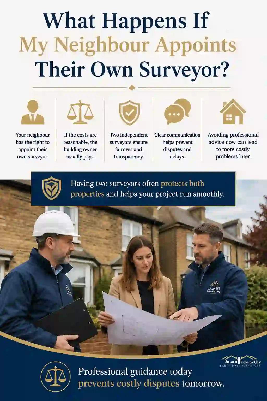 What Happens If My Neighbour Appoints Their Own Surveyor Birmingham?